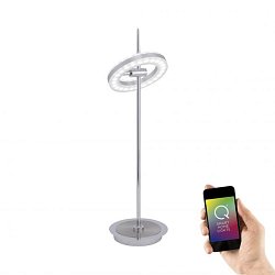 Obrázek pro produkt Q-AMY stolní lampa Smart-Home s měnitelnou teplotou chromatičnosti a dálkový ovladač vč. stmívání s pamětí ZigBee 2700-5000K - PAUL NEUHAUS