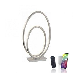 Obrázek pro produkt Q-NEVIO LED stolní lampa Smart-Home s měnitelnou teplotou chromatičnosti vč. dálkového ovladače stmívání ZigBee 2700-5000K - PAUL NEUHAUS