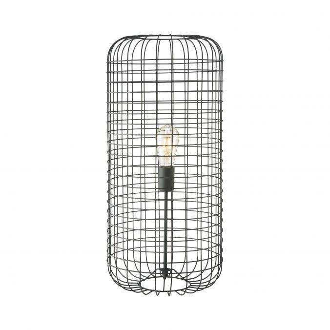 LD 15842-18 FABIO Stolní lampa industriální design v černé barvě - LEUCHTEN DIREKT / JUST LIGHT – JUSTLIGHT