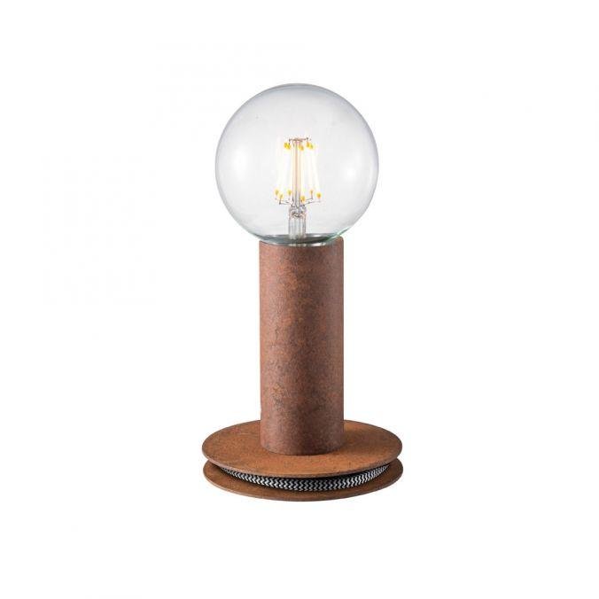 LD 14770-48 TURN ME Stolní lampa v barvě oceli v industriálním designu pro E27 žárovku - LEUCHTEN DIREKT / JUST LIGHT – JUSTLIGHT
