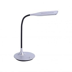 Obrázek pro produkt RAFAEL LED stolní lampa ve stříbrné barvě s flexibilním ramenem s měnitelnou teplotou chromatičnosti a stmíváním 2700-5000K - LEUCHTEN DIREKT / JUST LIGHT
