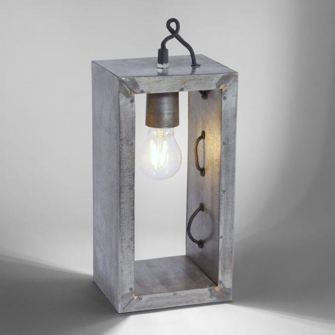 LD 11505-77 SAMIA Stolní lampa v industriálním stylu v železném provedení s paticí E27 - LEUCHTEN DIREKT / JUST LIGHT (obrázek 2)
