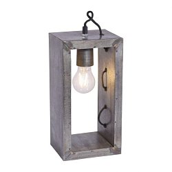 Obrázek pro produkt SAMIA Stolní lampa v industriálním stylu v železném provedení s paticí E27 - LEUCHTEN DIREKT / JUST LIGHT