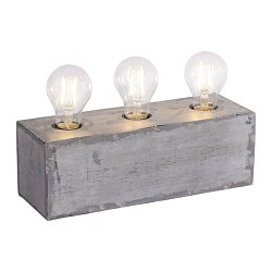 Obrázek pro produkt SAMIA Stolní lampa v industriálním stylu v železném provedení 3-ramenné s paticemi E27 - LEUCHTEN DIREKT / JUST LIGHT