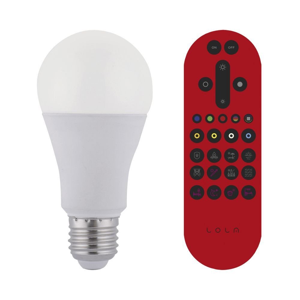 Paul Neuhaus Leuchten DIREKT LED žárovka, RGB+W, Smart Home, E27 MEDION RGB+2700-5000K