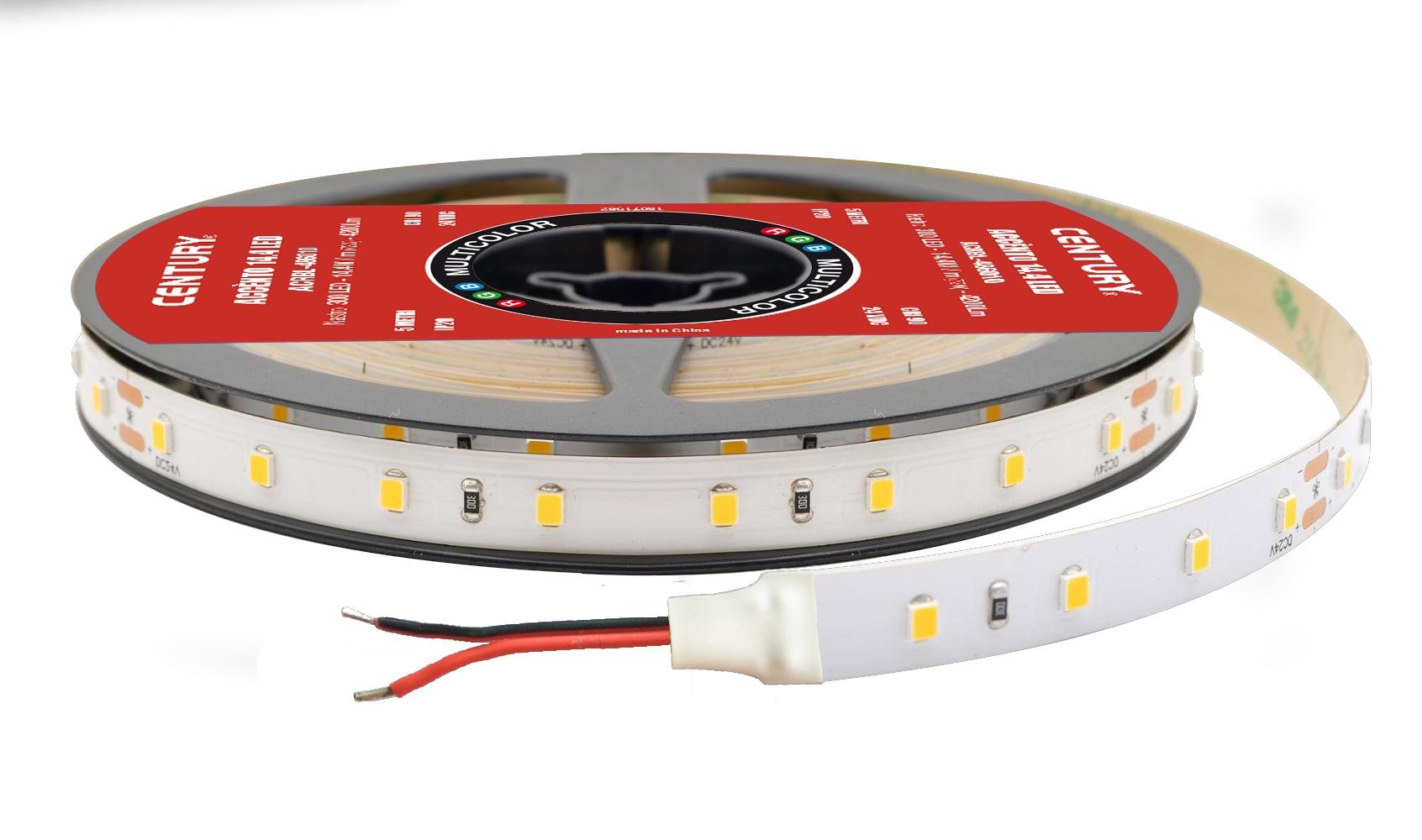 CEN ACRBL-486010 LED pásek ACCENTO cívka 3m 4.8W/m 14,4W RGB 120Lm 120d IP20 230VAC - CENTURY