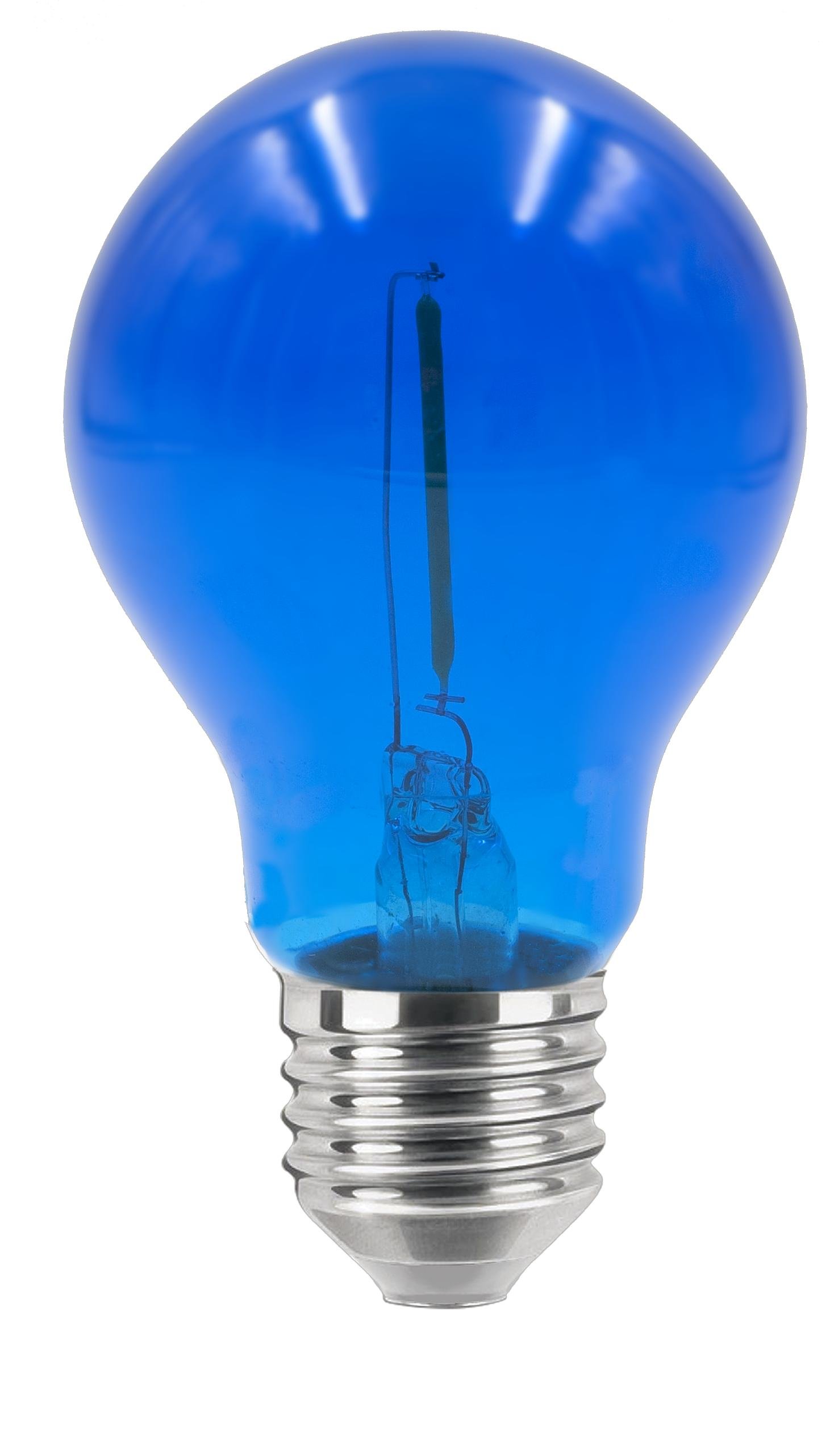 Century LED žárovka modrá E27 0,6W FSTARBLU-062722