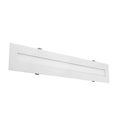 Obrázek pro produkt LED panel P-QUADRO zapuštěný do SDK. 600x100x8mm 18W 3000K 700Lm 120d IP20. - CENTURY