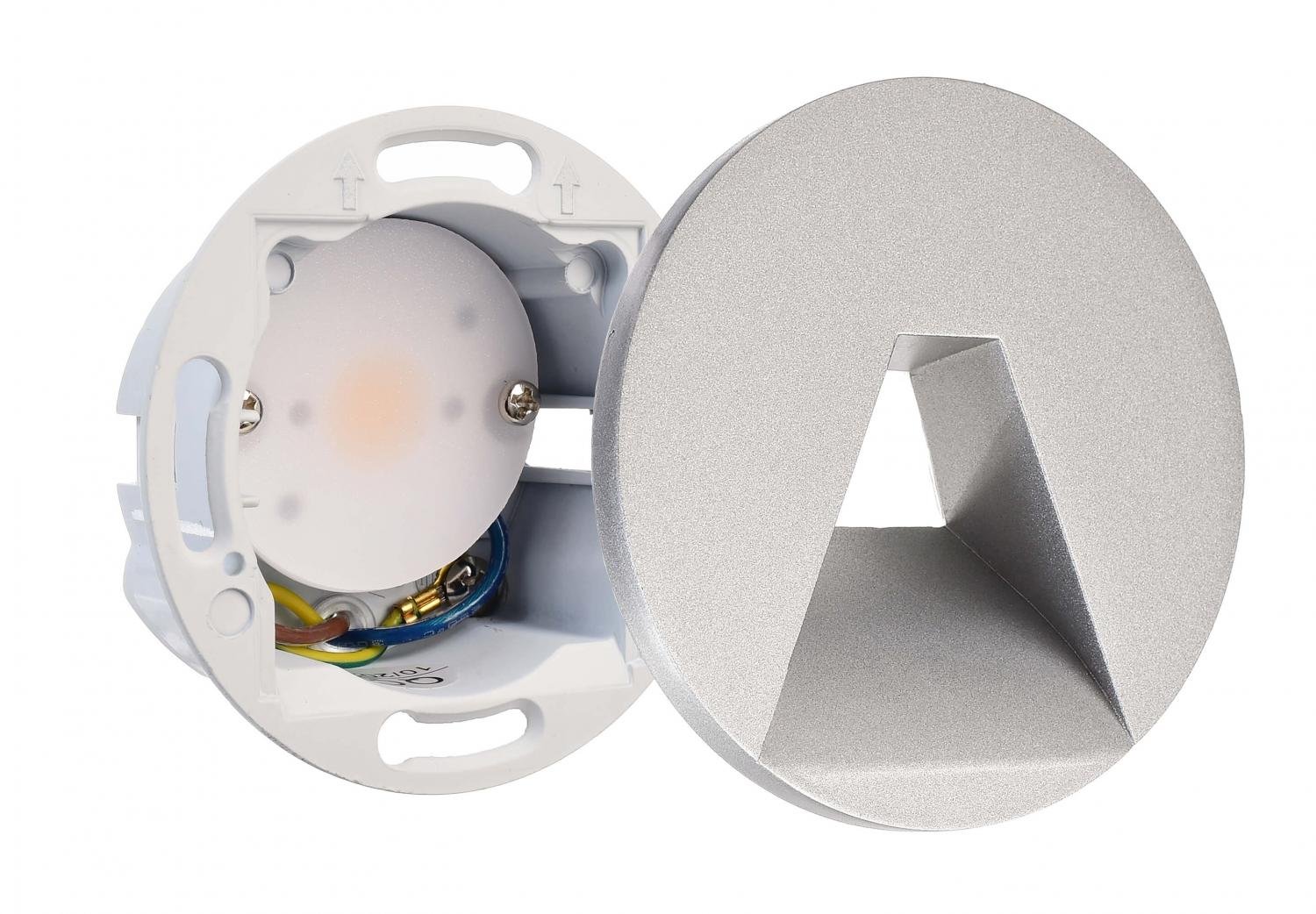 IMPR 563008 Deko-Light vestavné svítidlo do zdi Alwaid 230V 4W 2700K 230lm bílá do krabičky KU68 (pak náhrada IMPR 563009) - LIGHT IMPRESSIONS