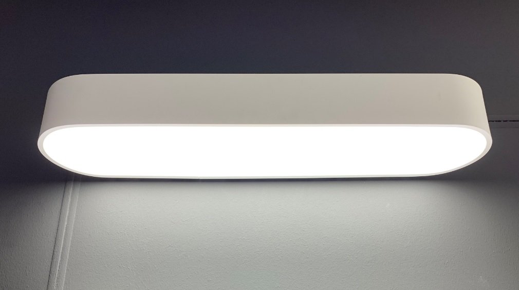 Levně ARCHI SCWR250/4K/WH Nástěnné svítidlo Cubus_R 60cm 24W 3920lm 4000K ON/OFF OPAL bílé - ARCHILIGHT