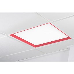 Obrázek pro produkt WINNER LED panel tmavě růžová 6000K opál DALI 37W čtverec - KOHL-Lighting