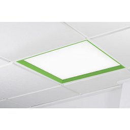 Obrázek pro produkt WINNER LED panel zelená 6000K mikroprisma 1..10V 37W čtverec - KOHL-Lighting