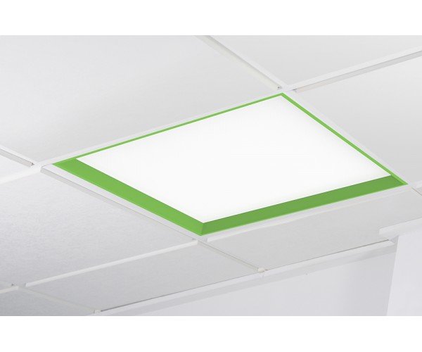 KHL K50502.GR.OP.3K WINNER LED panel zelená 3000K opál nestmívatelné 37W čtverec - KOHL-Lighting