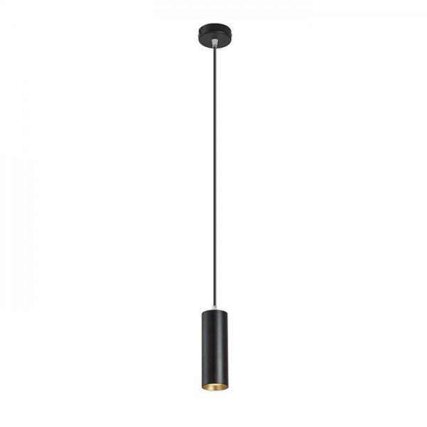 Levně RED R13184 MAVRO DIMM závěsná černá/zlatá 230V LED 12W 38° 3000K - RED - DESIGN RENDL
