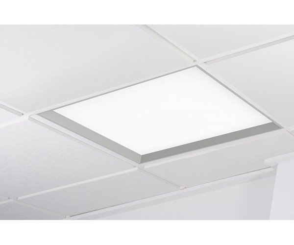 KHL K50502.GY.MP.4K.D1 WINNER LED panel šedá 4000K mikroprisma 1..10V 37W čtverec - KOHL-Lighting