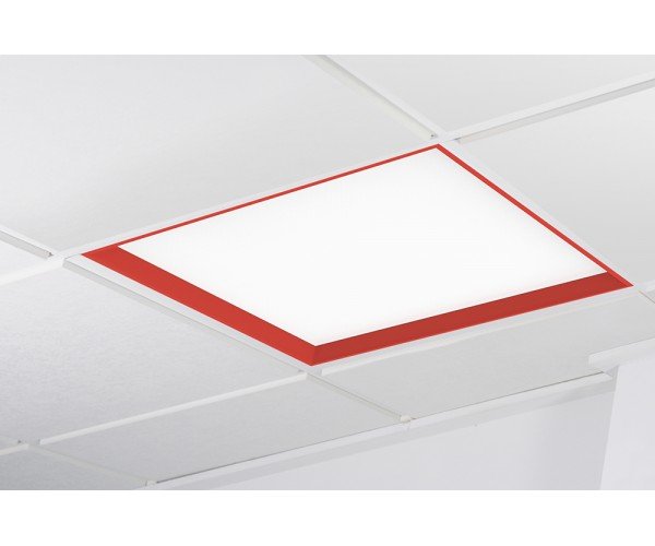 KHL K50502.RE.OP.6K WINNER LED panel červená 6000K opál 37W čtverec - KOHL-Lighting
