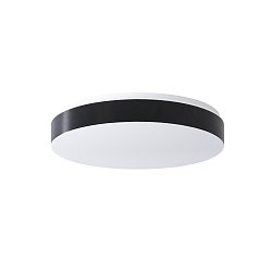 Obrázek pro produkt DELIA C2 stropní/nástěnné plastové svítidlo bílá / černá IP54 3000 K 34W LED - OSMONT