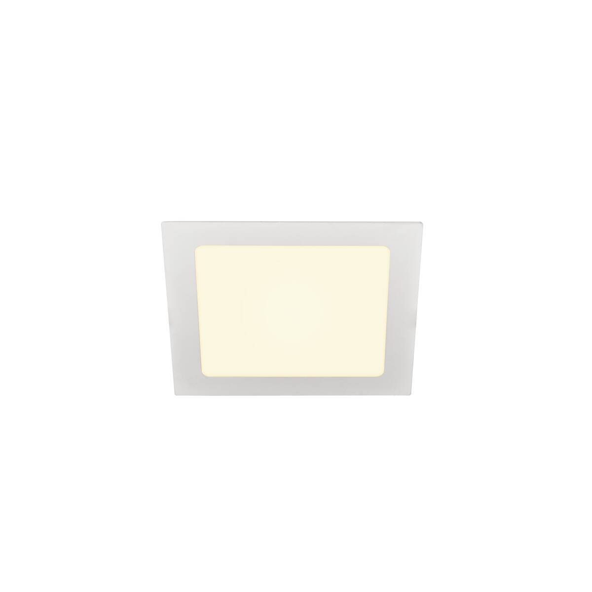 LA 1003012 SENSER 18 Indoor, stropní LED svítidlo, hranaté, bílé, 3000K - BIG WHITE (SLV)