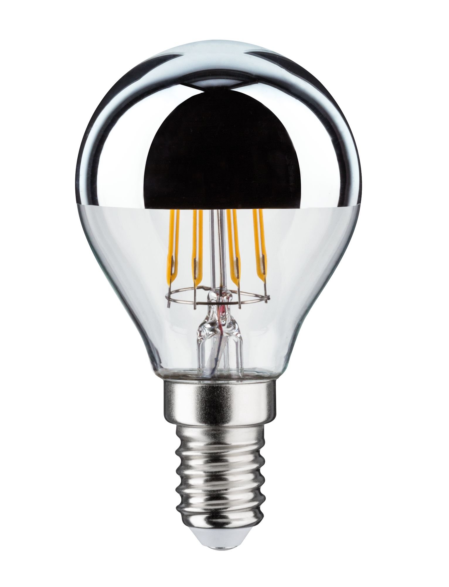 P 28667 LED kapka 4,8 W E14 zrcadlový svrchlík stříbrná teplá bílá stmívatelné - PAULMANN (obrázek 4)