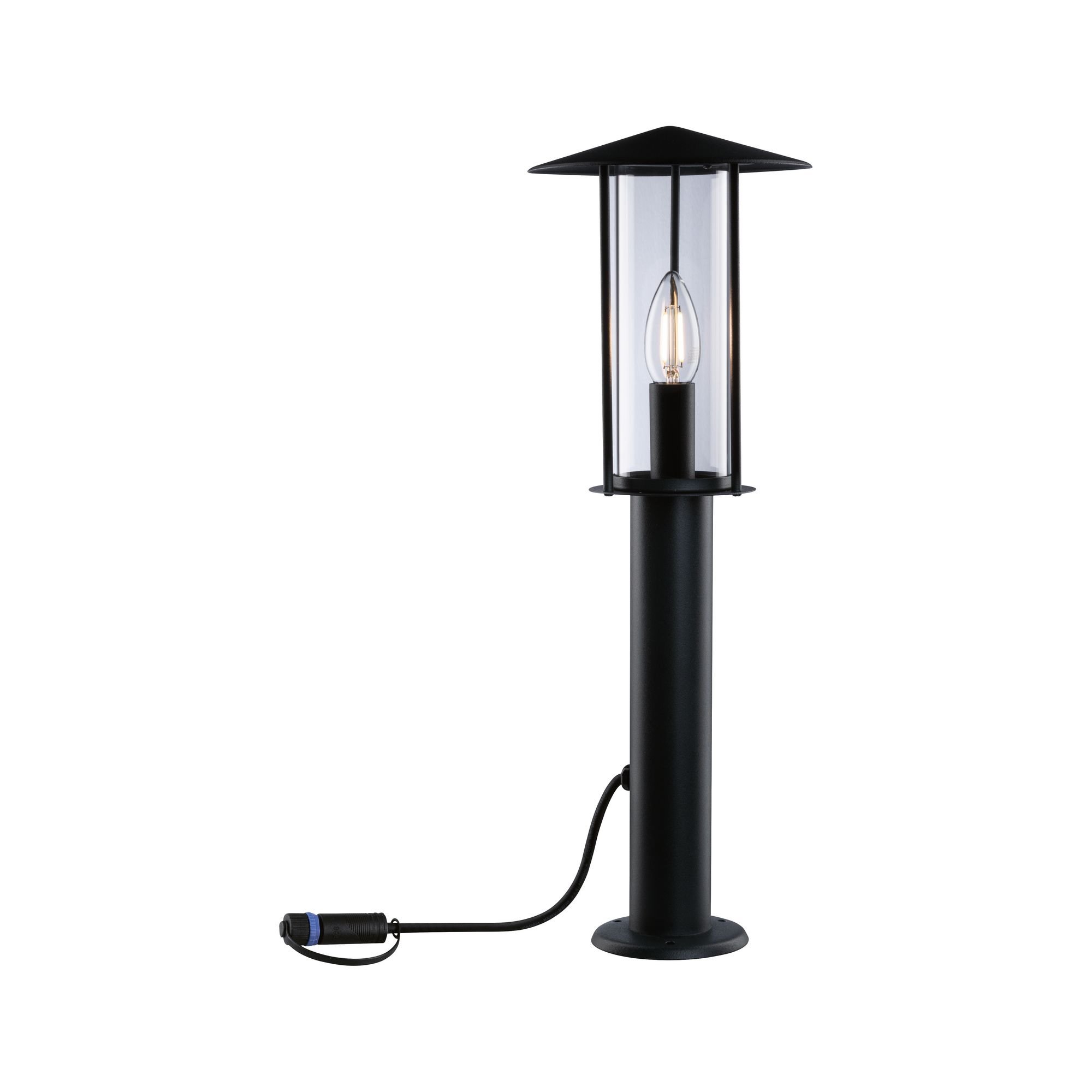 P 94322 Svítidlo stojací venkovní Plug & Shine Poller Classic IP44 2W 24V antracit E14 - PAULMANN
