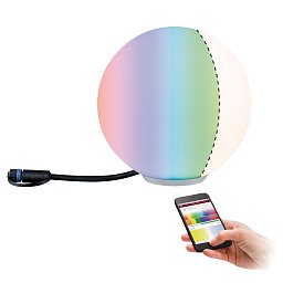 Obrázek pro produkt Svítidlo venkovní Plug & Shine ZigBee RGBW Globe 2,8W 24V - PAULMANN