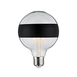 Obrázek pro produkt LED Globe 6,5 W E27 dekorativní černá mat teplá bílá stmívatelné - PAULMANN