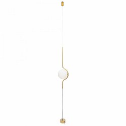 Obrázek pro produkt Lampa závěsná/stojací  LE VITA zlatá - FARO