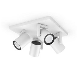 Obrázek pro produkt Hue Argenta Bluetooth SVÍTIDLO BODOVÉ GU10 4x5,7W 4x350lm 2000-6500K, bílá - PHILIPS HUE (915005762201)