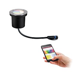 Obrázek pro produkt Plug & Shine zemní svítidlo IP65 RGBW 24V ZigBee - PAULMANN