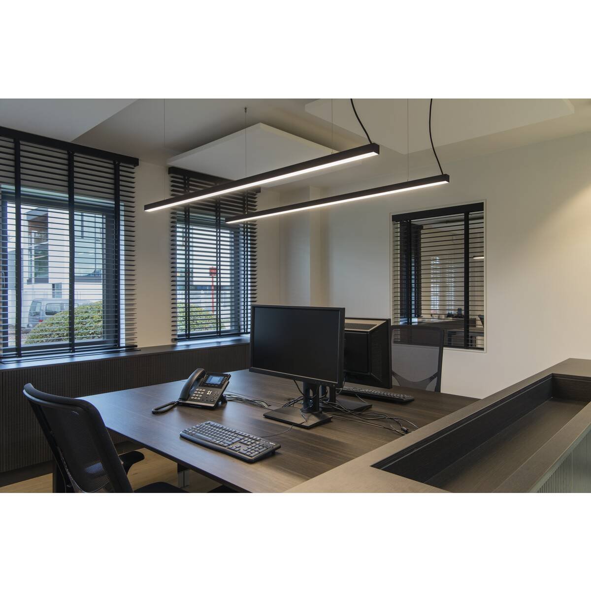 LA 1001406 GLENOS profilové závěsné svítidlo, LED, 3000K, černá, 2 m, 85W - BIG WHITE (SLV) (obrázek 11)