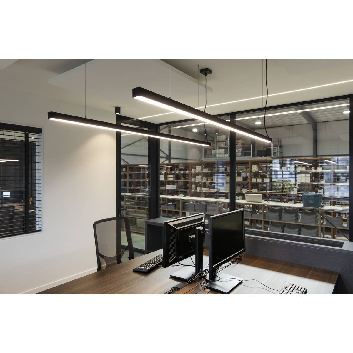 LA 1001406 GLENOS profilové závěsné svítidlo, LED, 3000K, černá, 2 m, 85W - BIG WHITE (SLV) (obrázek 13)