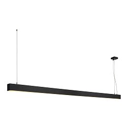 Obrázek pro produkt GLENOS profilové závěsné svítidlo, LED, 3000K, černá, 2 m, 85W - BIG WHITE (SLV)