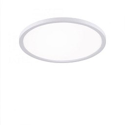 Obrázek pro produkt FLAT LED stropní svítidlo kruhové v bílé s nastavitelou barvou světla a dálkovým ovladačem 2700-5000K - LEUCHTEN DIREKT / JUST LIGHT