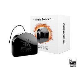 Obrázek pro produkt Spínací modul Fibaro 2, Z-Wave Plus FIB-FGS-213-ZW5 - FIBARO
