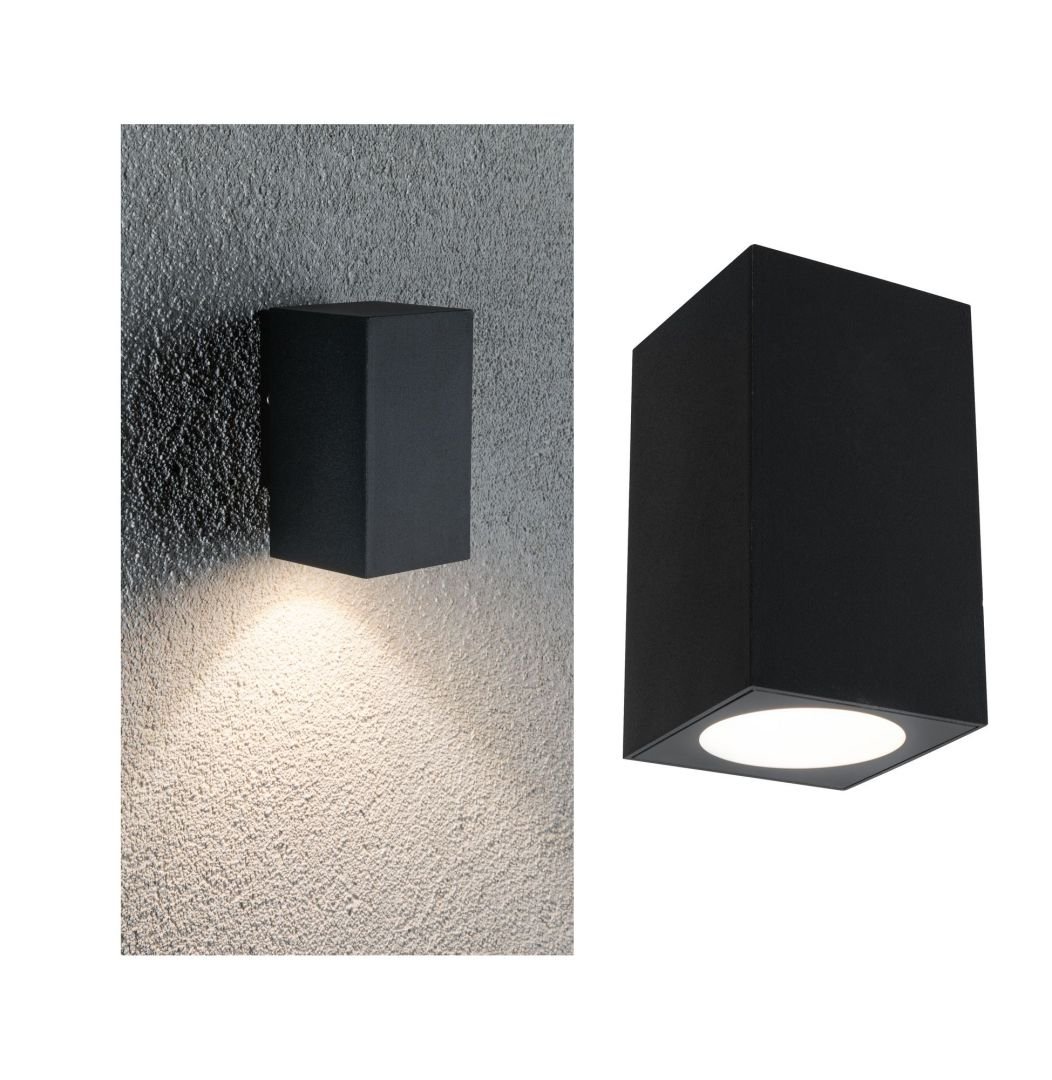 P 94327 Venkovní nástěnné svítidlo Flame 1x3,8W IP44 3.000K antracit 230V - PAULMANN