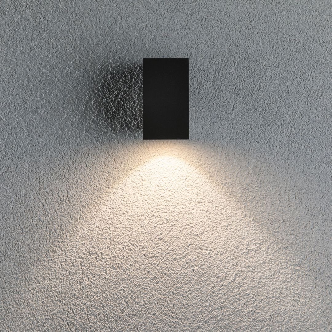 P 94327 Venkovní nástěnné svítidlo Flame 1x3,8W IP44 3.000K antracit 230V - PAULMANN (obrázek 4)