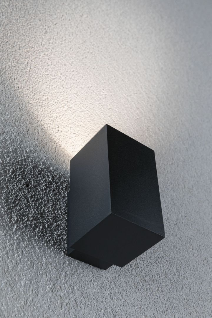 P 94327 Venkovní nástěnné svítidlo Flame 1x3,8W IP44 3.000K antracit 230V - PAULMANN (obrázek 7)