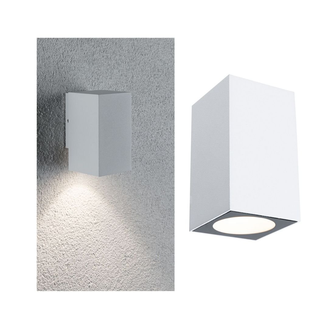 P 94329  - Venkovní nástěnné svítidlo Flame 1x3,8W IP44 3.000K bílá 230V - PAULMANN