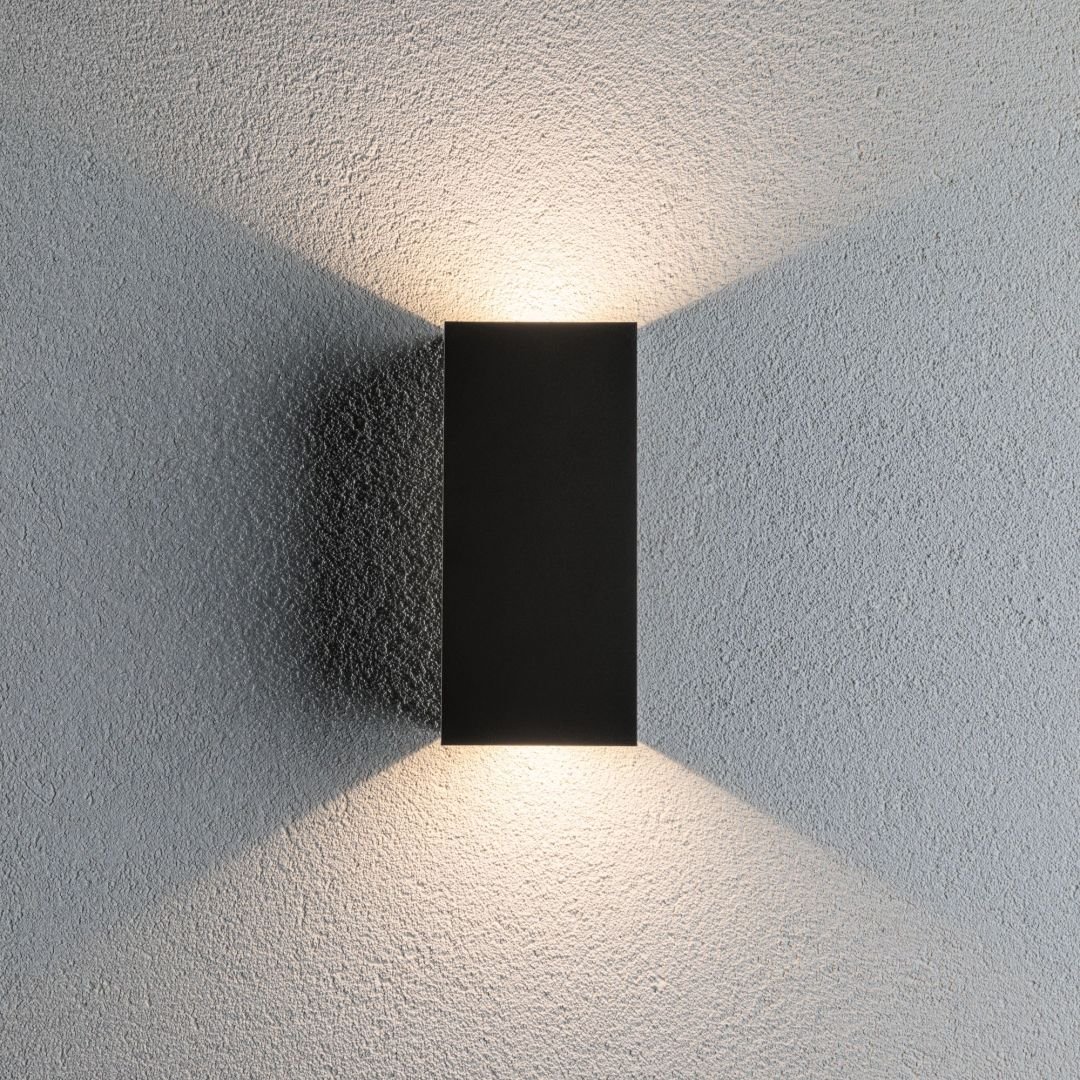 P 94325 Venkovní nástěnné svítidlo Flame 2x5,8W IP44 3.000K antracit 230V - PAULMANN (obrázek 3)