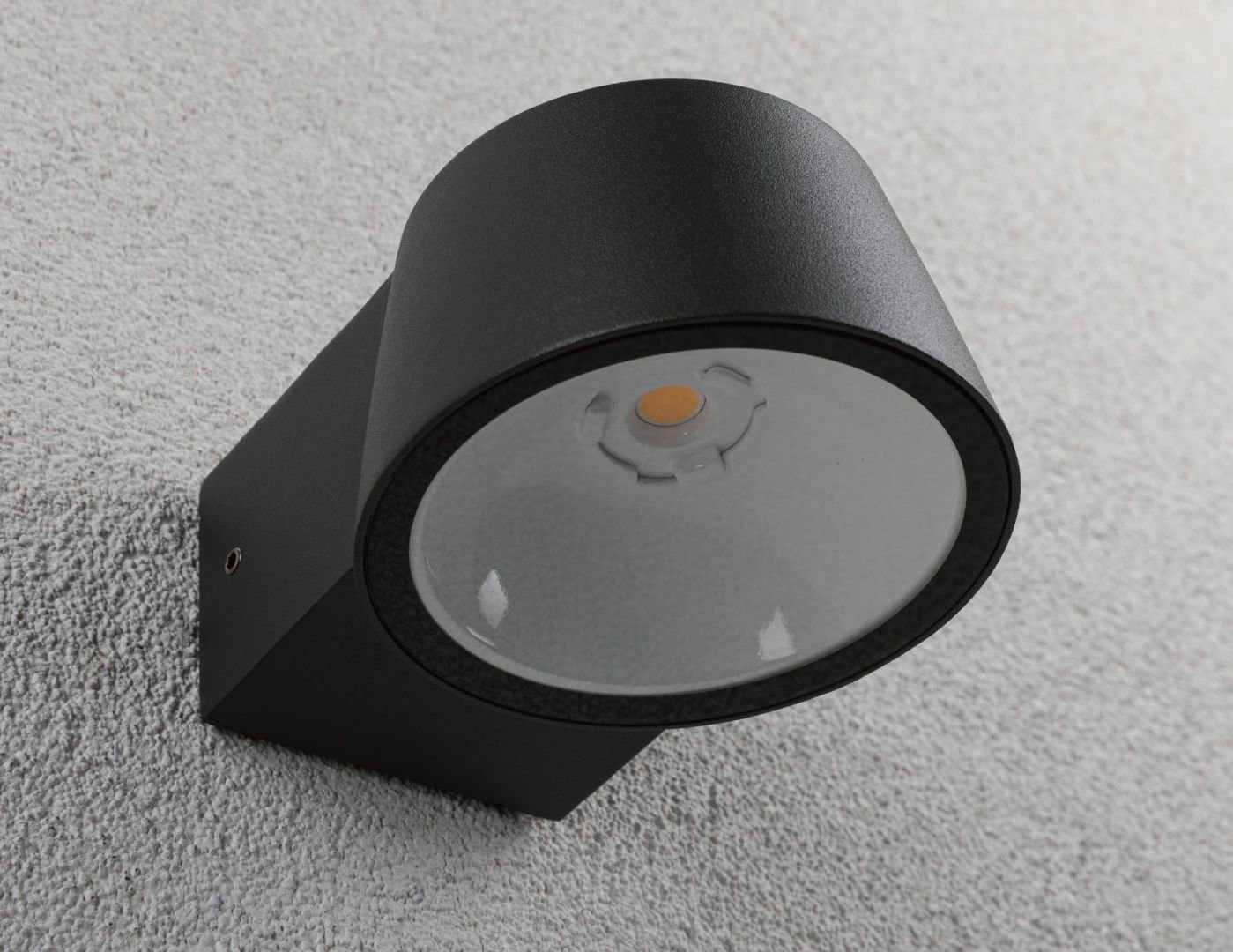 P 94452 Venkovní nástěnné svítidlo Capea černá IP44 6W 230V teplá bílá - PAULMANN (obrázek 3)