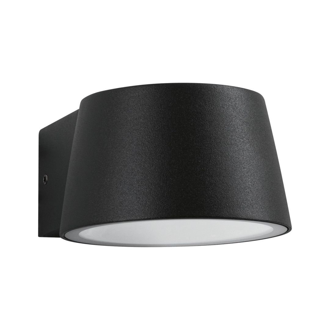 P 94452 Venkovní nástěnné svítidlo Capea černá IP44 6W 230V teplá bílá - PAULMANN (obrázek 6)