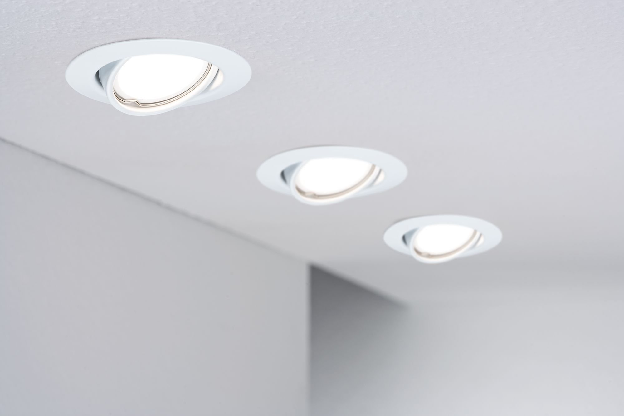 P 93400 Vestavné svítidlo LED Base kruhové max. 10x10W GU10 bílá - PAULMANN (obrázek 3)