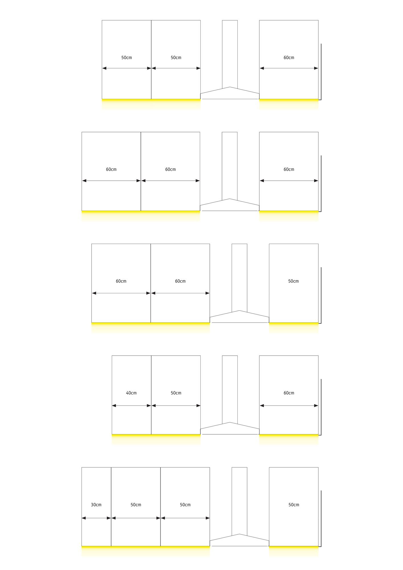 P 79838 Function MaxLED 500 Comfort sada Kitchen 3x60cm teplá bílá dotykový senzor - PAULMANN (obrázek 2)