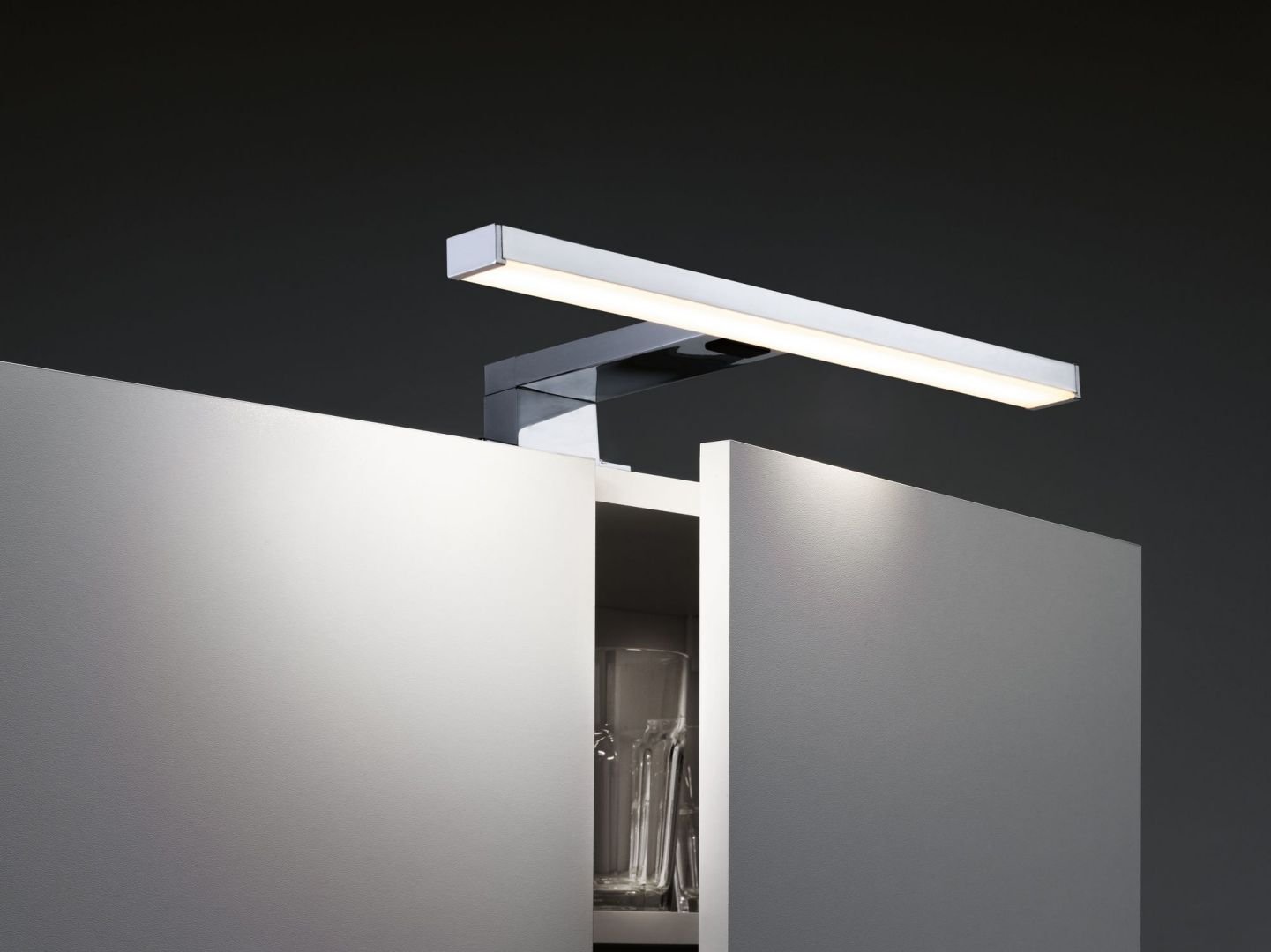 P 78950 HomeSpa LED svítidlo k zrcadlu Selo IP44 chrom 3,7W WhiteSwitch 2.700K - PAULMANN (obrázek 3)