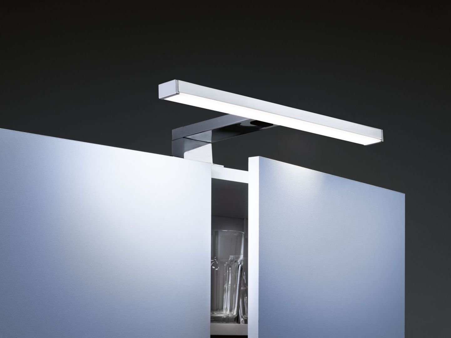 P 78950 HomeSpa LED svítidlo k zrcadlu Selo IP44 chrom 3,7W WhiteSwitch 2.700K - PAULMANN (obrázek 4)