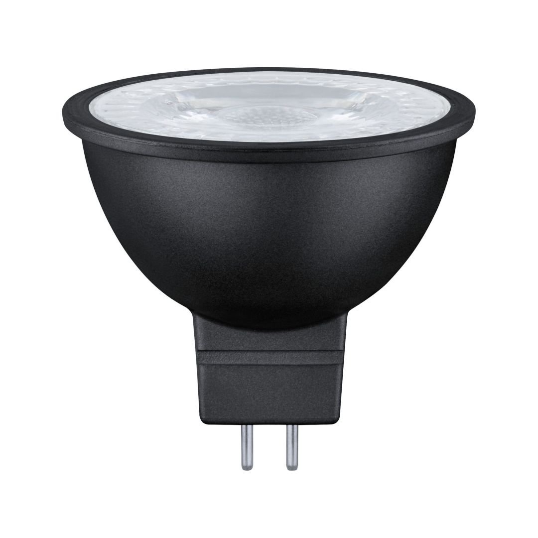 P 28757 LED 6,5 W černá mat GU5,3 2.700K teplá bílá - PAULMANN