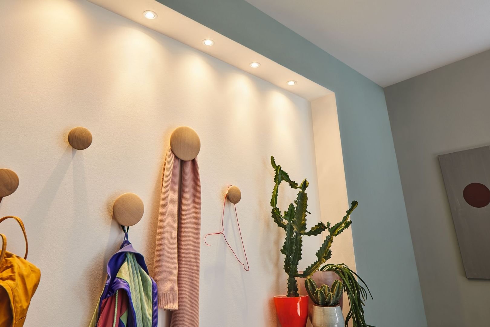 P 92973 LED vestavné svítidlo Nova mini Plus EasyDim výklopné 3x4,2W 2.700K kov kartáčovaný 230V - PAULMANN (obrázek 5)