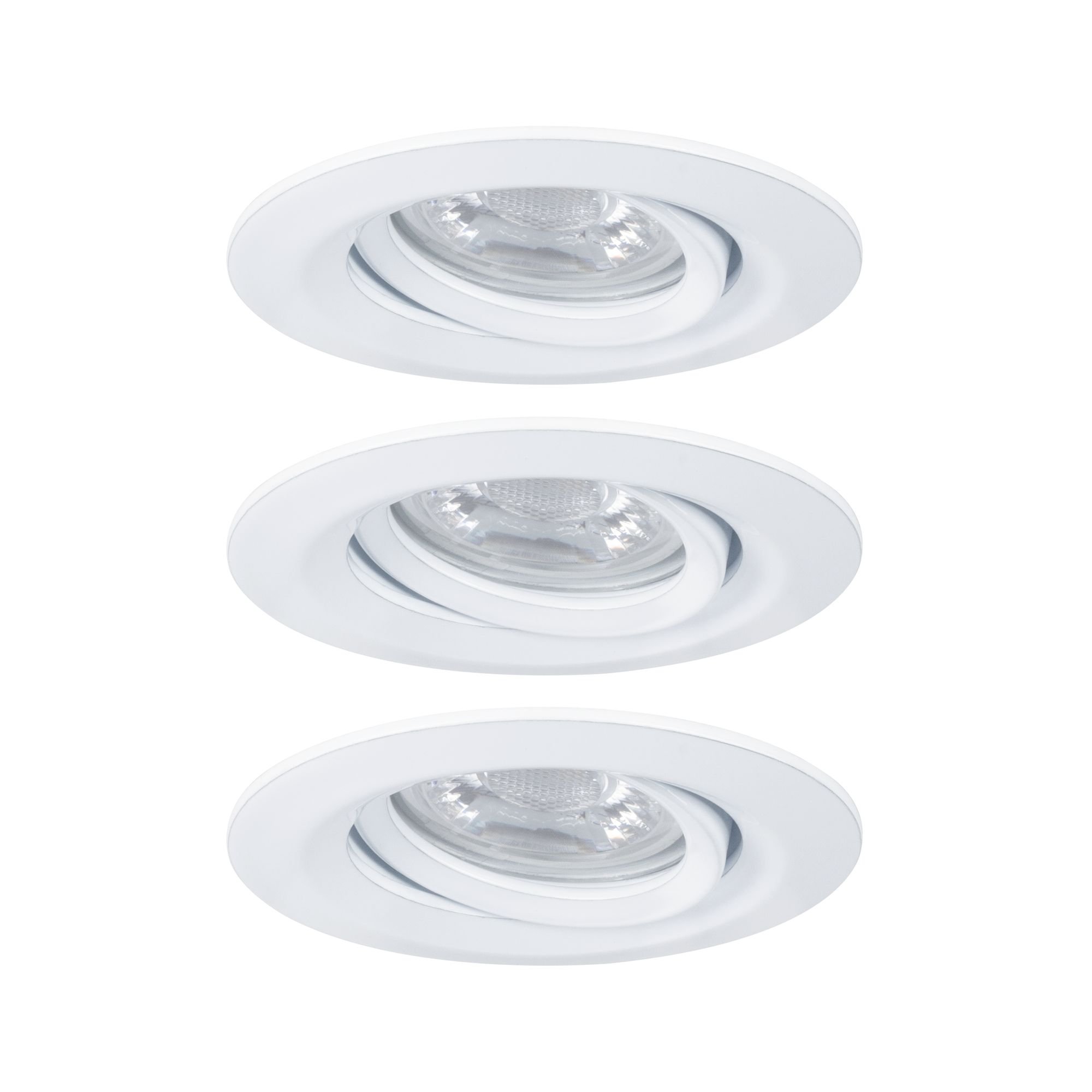 P 92971 LED vestavné svítidlo Nova mini Plus EasyDim výklopné 3x4,2W 2.700K bílá mat 230V - PAULMANN (obrázek 7)