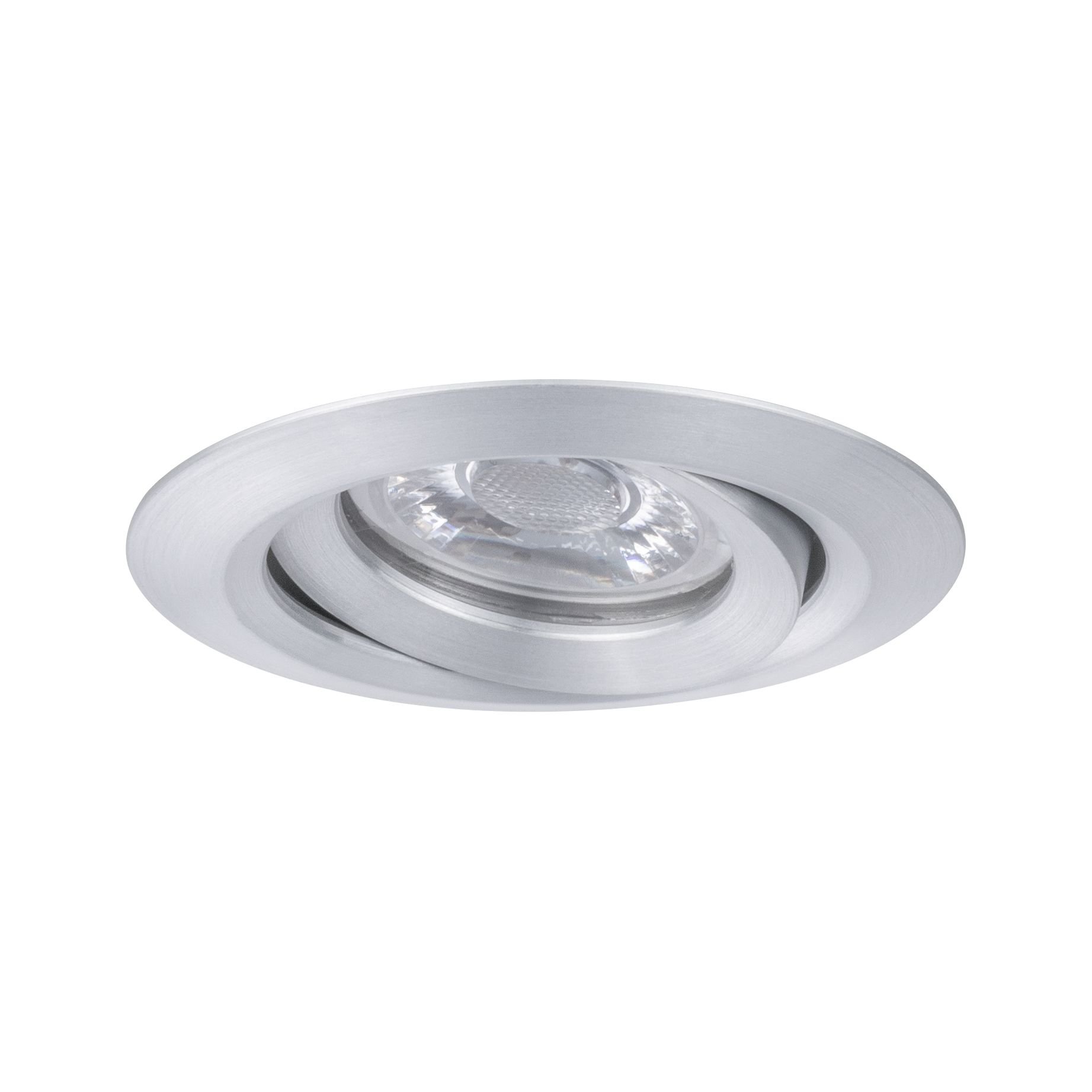P 94296 LED vestavné svítidlo Nova mini výklopné 1x4W 2.700K hliník broušený 230V - PAULMANN (obrázek 6)