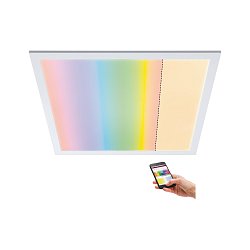 Obrázek pro produkt LED Panel SmartHome Zigbee Amaris hranaté 595x595mm 35W RGBW 2.700K bílá mat - PAULMANN